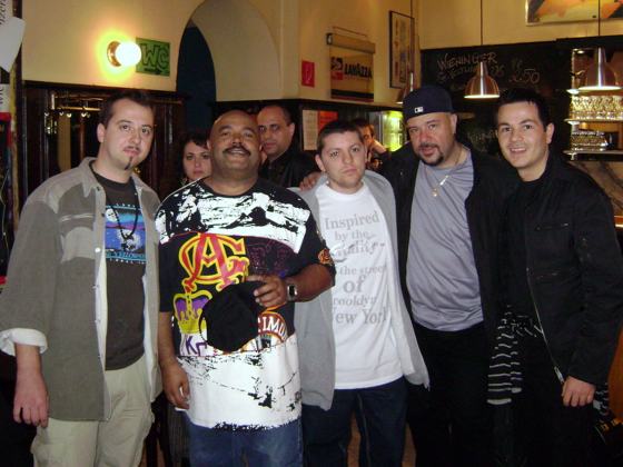 With Dennis Chambers