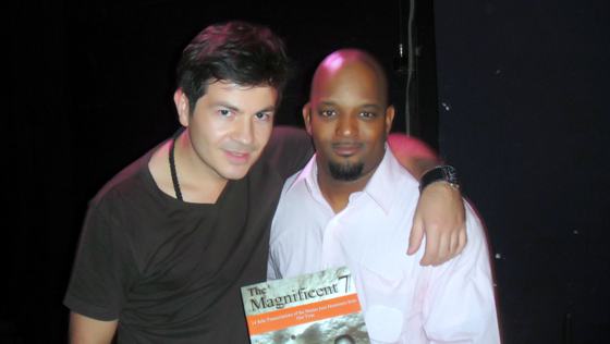 With Terence Higgins, October 2011