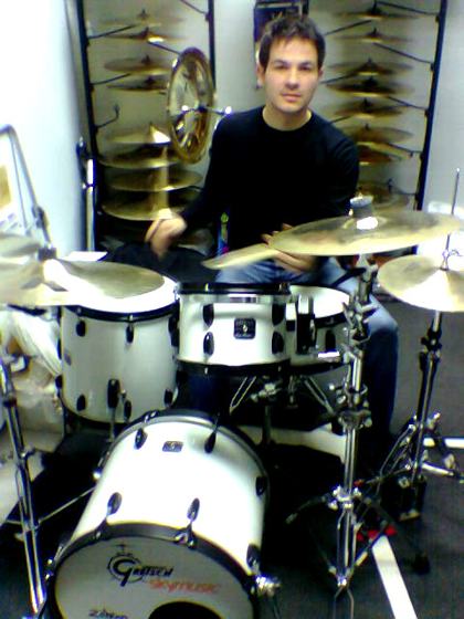 Behind the kit