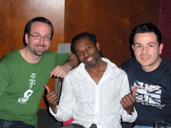 With Clarence Penn and Klemens Marktl